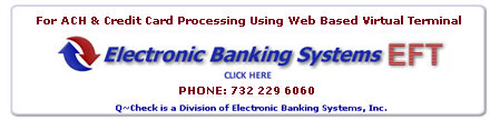 electronic payments processing